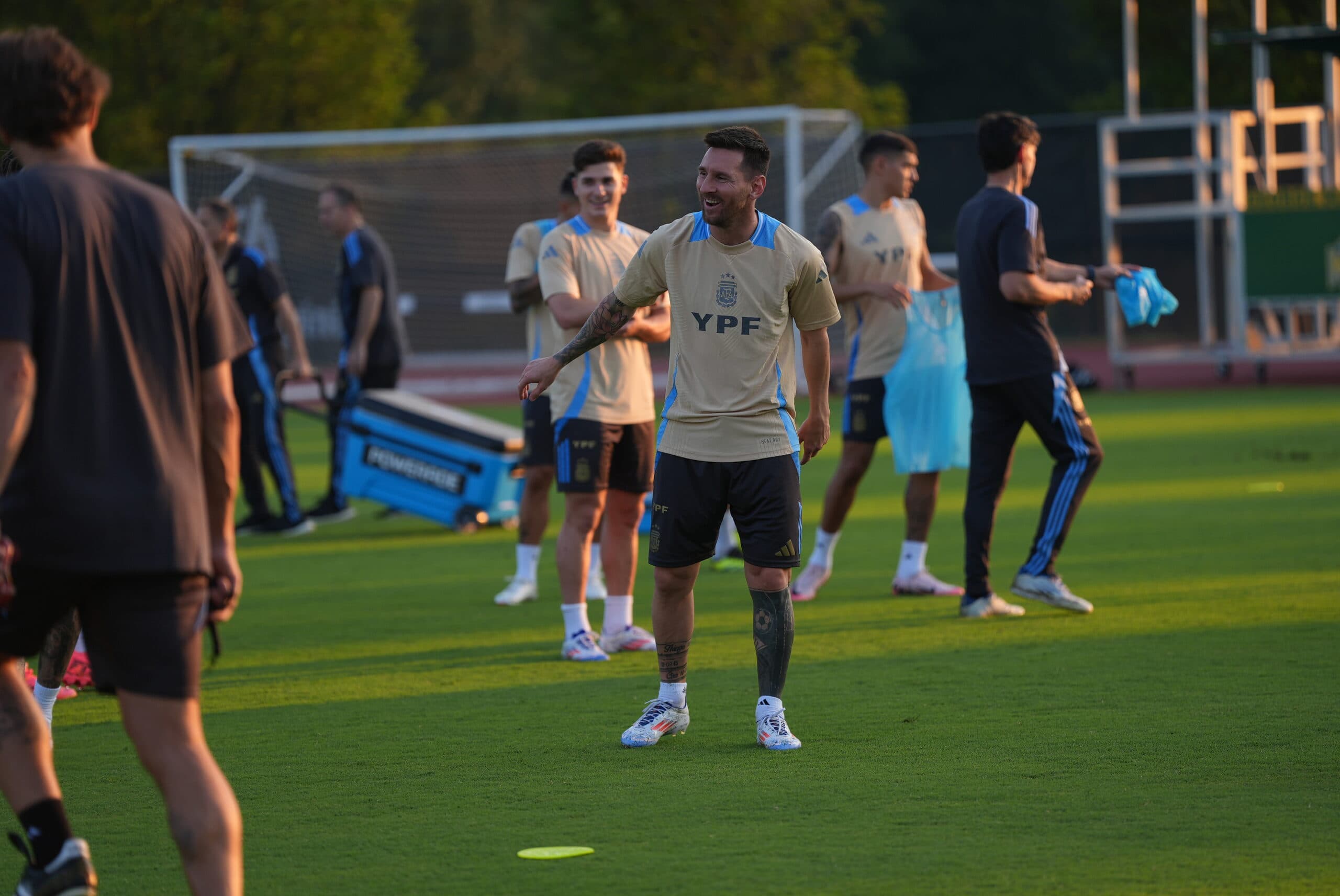 Argentina national team training session